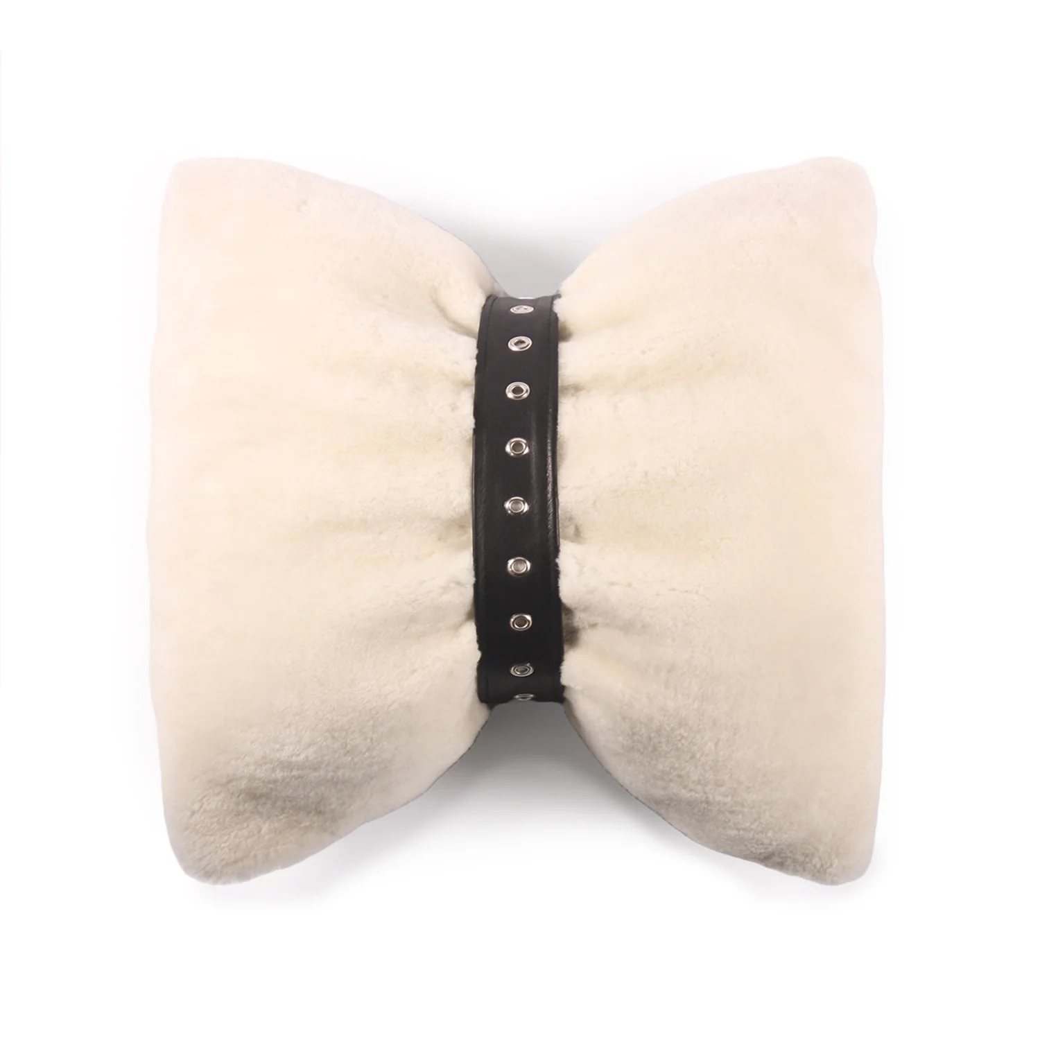 Belted Merino Shearling Pillow - Image 2