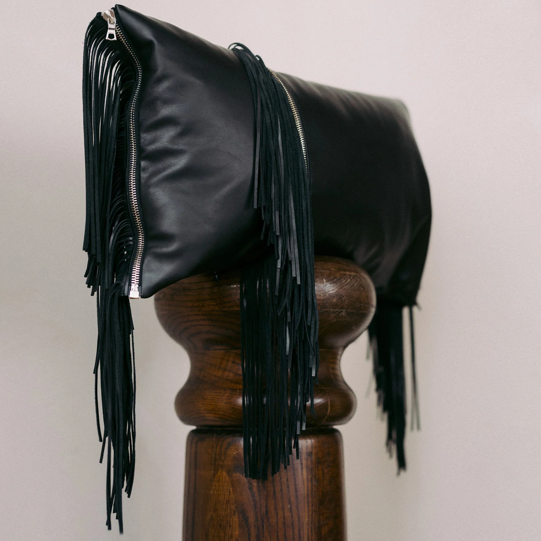 Removable Fringed Pillow - Image 3