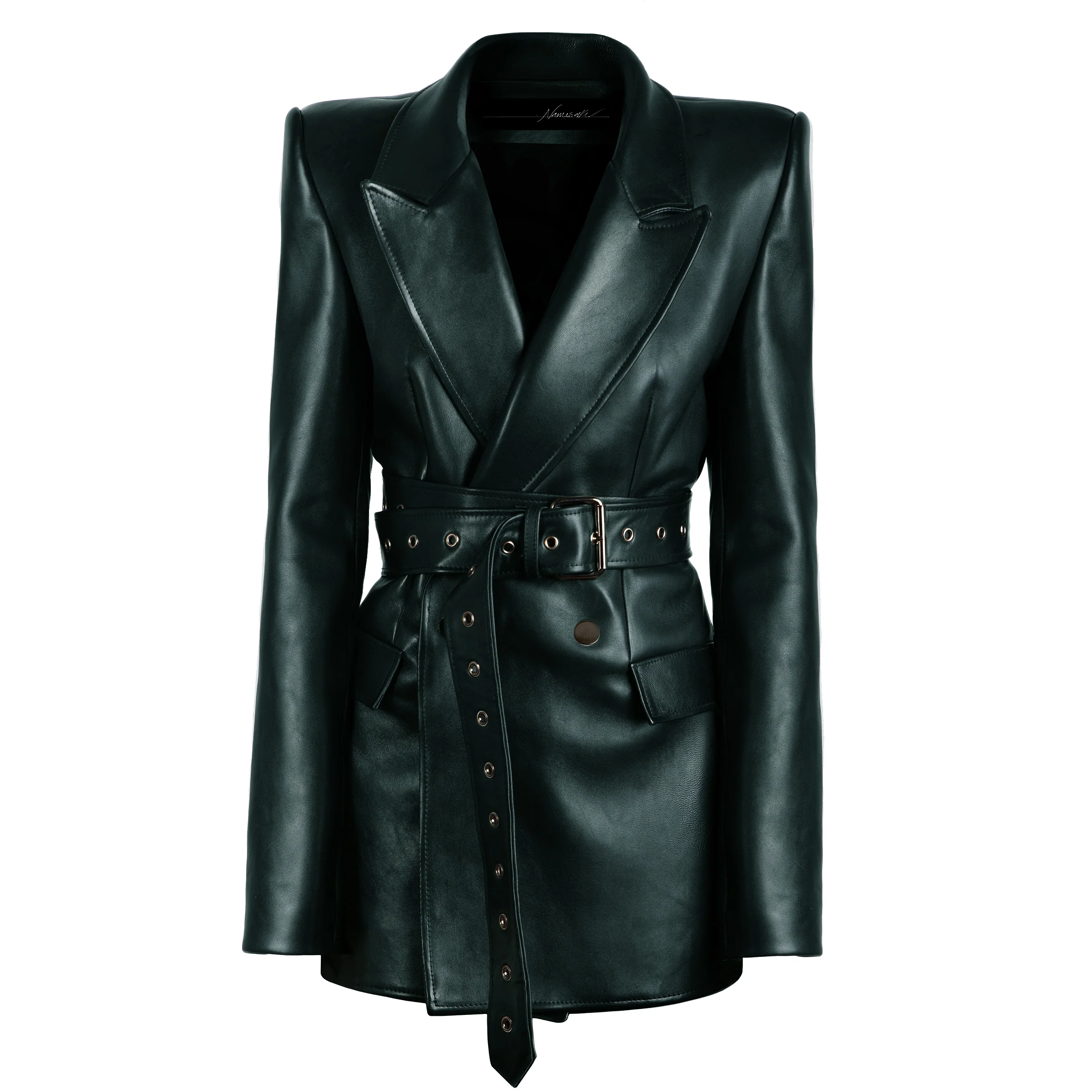 The Kamala Blazer - Emerald - Image 5